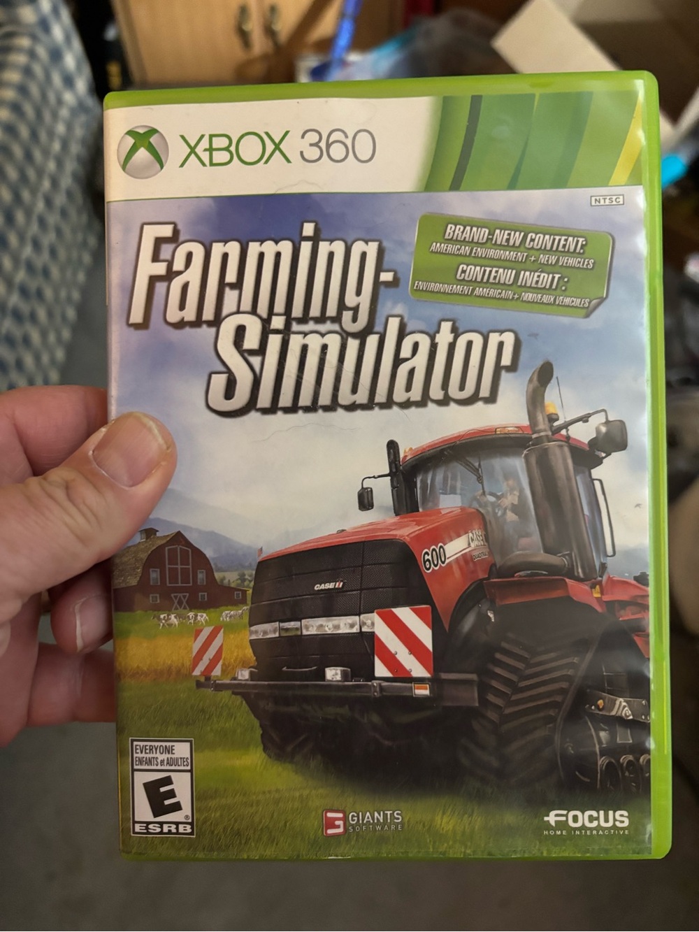 Farming simulator video game for Xbox 360